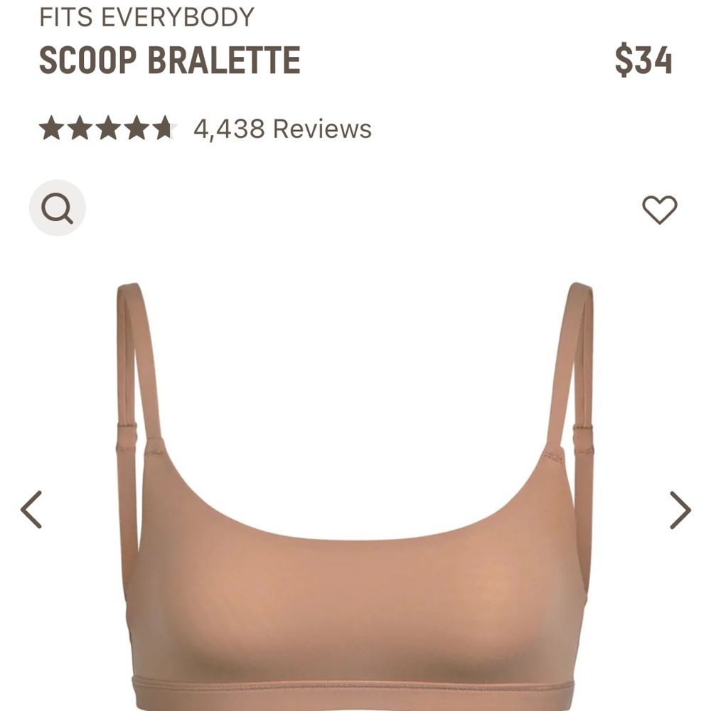 Skims fits everybody scoop bralette